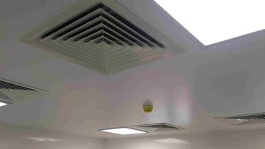 4 way ceiling grille