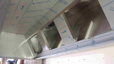Kitchen Extract Canopy Plenum