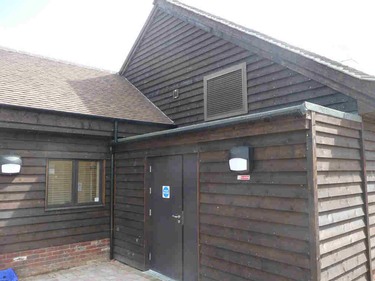 Fresh air inlet Louvre