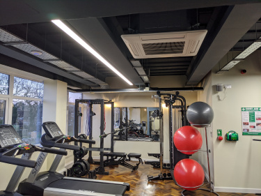 Cassette AC unit to Gym