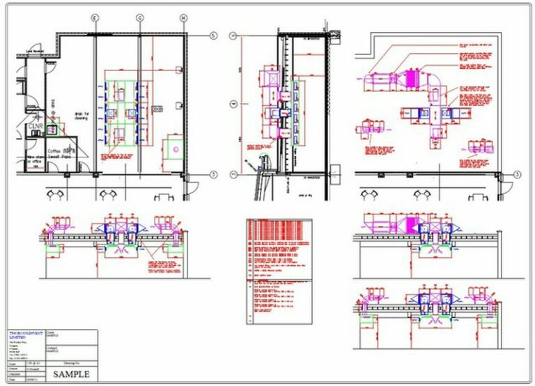 Kitchen Extract Ventilation drawing